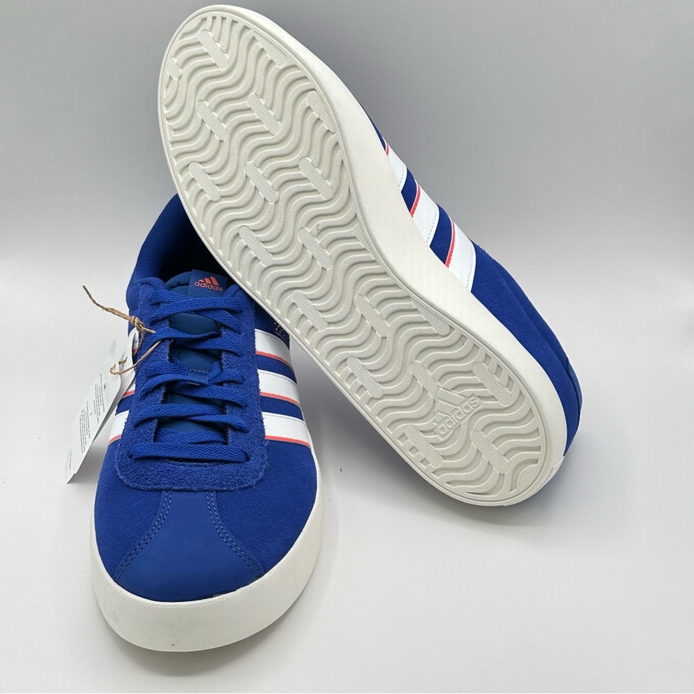 Men’s Adidas Neo VL Court 3.0 Skateboarding Shoes Size 12 Bright Blue ID6283 - Picture 5 of 9